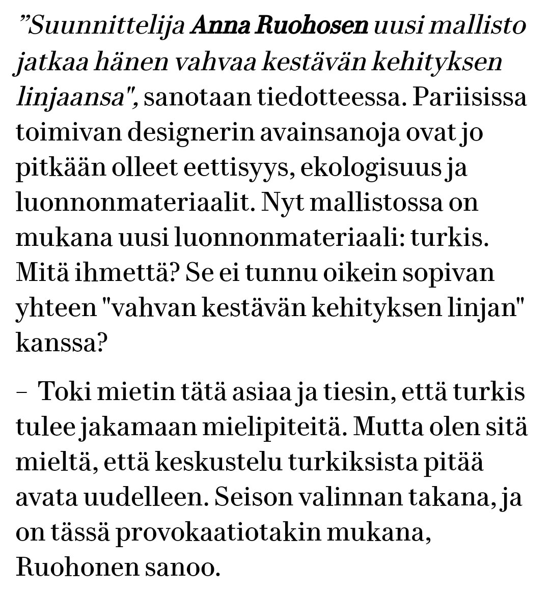 kasvismafioso's tweet photo. Kun olet täysin tietämätön faktoista, levität valheita turkiksista, että ne olisivat mukamas #eettinen ja #ekologinen valinta.
#turkis #turkistarhaus #faktat #AnnaRuohonen @animaliary
@oikeuttaelaimil
Lähteet:
1) https://t.co/YUhs4ri96N
2) https://t.co/rR5KHfLyhB https://t.co/LA6S3aNJGl