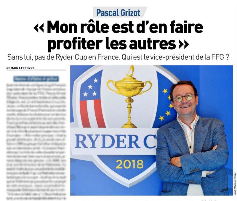 SportBusiness_C's tweet photo. #RevuedePresse #SportBusiness
In @LEquipe. #PascalGrizot @FFGolf #RyderCup #France2018. «Quand vous êtes obligé de gérer onze ministres des Sports en dix ans, à qui il faut réexpliquer les enjeux, c'est une perte de temps.»
@romlef https://t.co/IKUCaXxLIw