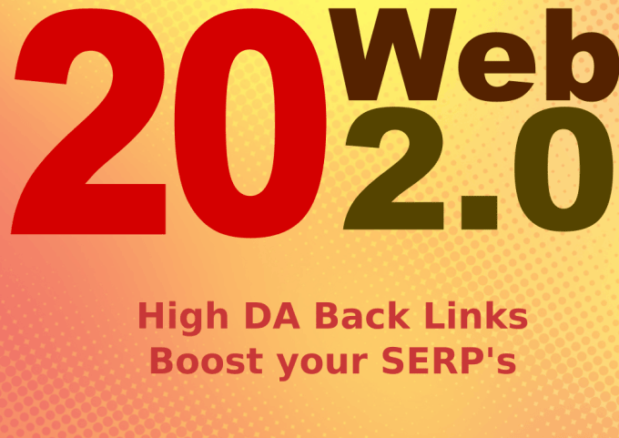 olganash987's tweet photo. Guys! Web 2.0 properties have become the crest of innovation in #SEO, being the latest technique that allows you to get highly-oriented traffic- Boost your SERP's with VERY Powerful Web 2.0 #Backlinks!
Check more details at: https://t.co/ekEOosGUKN
#BoostSERP #Fiverrgigpromotion https://t.co/WoLLRu6EEo