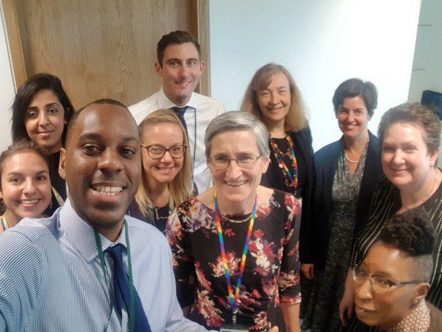 ClareMoriarty's tweet photo. Day 3 of #NationalInclusionWeek: a classic #Defraselfie from @DefraGovUK Executive Committee's #ProjectRace workshop, talking about language, stretch opportunities & how we like our feedback. Looking forward to #Defragroup race strategy coming soon cc @DefraDiversity @MFFonline_ https://t.co/fKIGCOKn2c