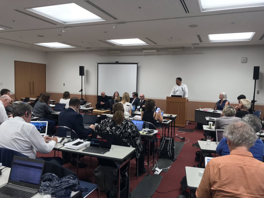 oyuncusendika's tweet photo. FIA yönetim kurulu toplantısının ikinci gününde Tokyo’da ‘video platform yayıncılığı’ konusunu tartıştık ve son kalan konuları karara bağladık. #FIAexec2018 https://t.co/0fd3DwAqj4