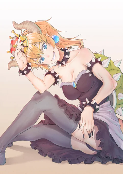 クッパ姫クッパ姫 #庫巴姬 #Bowsette #クッパ #スーパーマリオ 