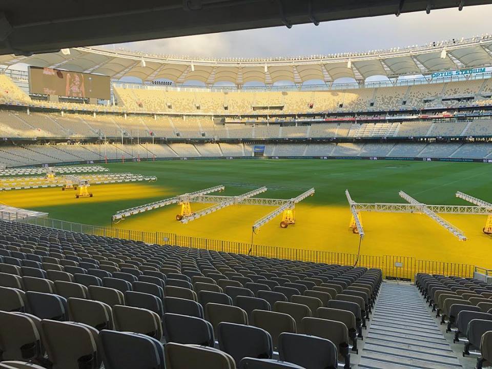 AmbassadorPerth's tweet photo. WOW! 😮 @OptusStadium truly is a world class venue 🙌 We can't wait to see more national and international sporting events being held in #Perth so we can show off our beautiful city to the rest of the world! ☀️#seeperth #tweetperth https://t.co/1x8r9reoED
