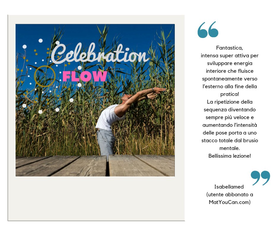MatYouCan's tweet photo. La soddisfazione più grande è...quando gli utenti sono soddisfatti #yoga #italia #online https://t.co/i7hKOcZSWB