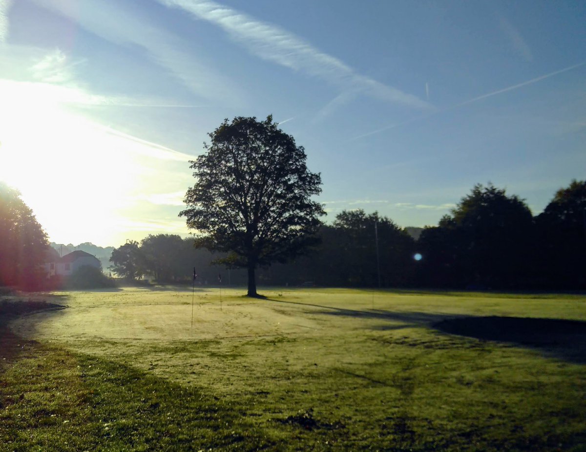 CityofTreesMcr's tweet photo. Crisp #misty Tuesday morning at North #Manchester #Golf Club
We measured 13 #trees in 1 #woodland plot & but only 1 #birch at the 2nd. The pictured #cherry just #missedtheplot whilst our #AllOurTrees surveyor may have #losttheplot?
@golf_manchester @RochdaleCouncil @RochdaleTown https://t.co/ojaOaI71rp