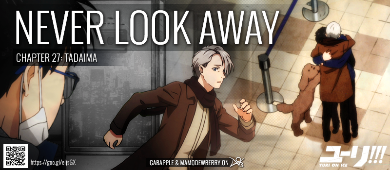 Chapter 27: Tadaima, is now up! This finishes episode 9. :')
archiveofourown.org/works/8997835/…
Never Look Away: the Yuri!!! on Ice series novelization with 100% more Viktor PoV and backstory! #yurionice
Mature / ~346k wip / by <a href="/gabapple/">Gabapple 🌸</a> &amp; <a href="/mamodewberry/">Mamo 🌱🪽🌌</a>