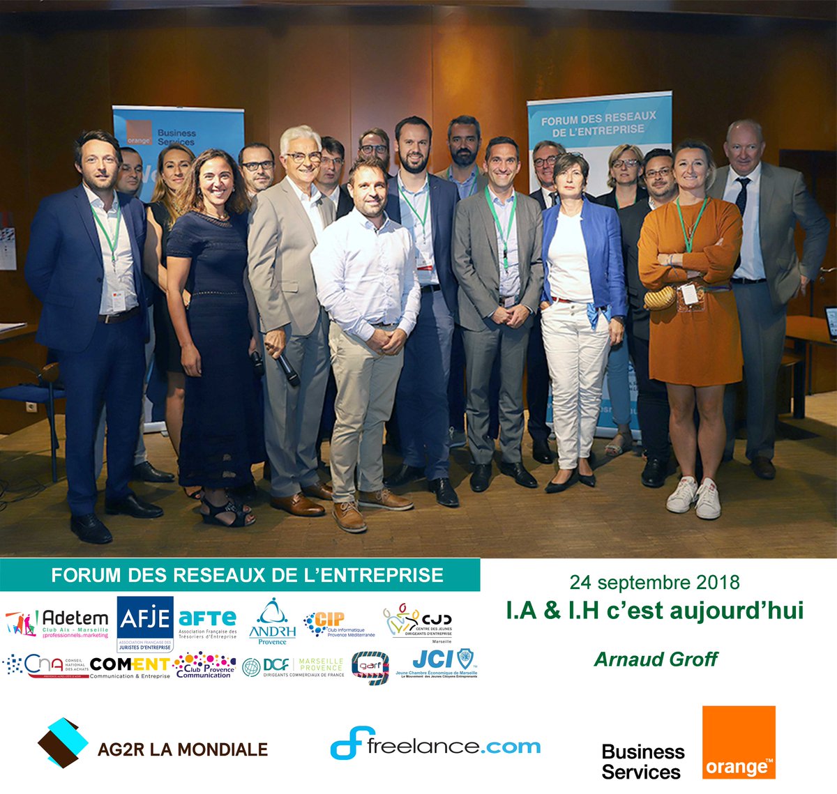 merci <a href="/ArnaudGroff/">Arnaud Groff Phd</a> soirée insprirante.sur l'#iIA merci <a href="/AdetemMarseille/">Adetem Aix-Marseille</a> <a href="/AfjeAfje/">AFJE</a> @AFTE_France <a href="/ANDRH_Provence/">ANDRH Provence</a> <a href="/CIPMed/">CIP Méditerranée #CIPNWS22</a> <a href="/CJD_Marseille/">CJD_Marseille</a> @CometEntreprise <a href="/CnaAchats/">CNA - Conseil National des Achats</a> <a href="/clubprovencecom/">Club Provence Com</a> <a href="/DCFMarseille/">DCF Marseille</a> <a href="/garf_asso/">@GARF_Asso</a> <a href="/JCEMarseille/">JCE Marseille</a> merci partenaires <a href="/AG2RLAMONDIALE/">AG2R LA MONDIALE</a> <a href="/orangebusiness/">Orange Business</a> <a href="/albane_ffc/">Albane FAURES</a>