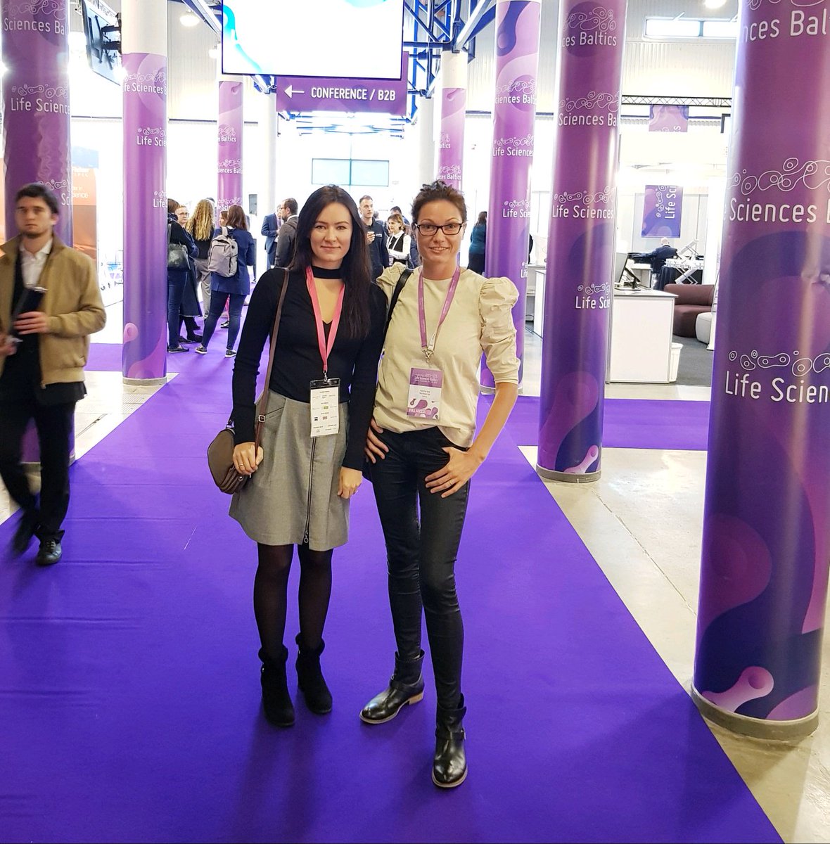 nordtext's tweet photo. Day 2 of #LSB2018 has just started. Please don't hesitate to stop by Nordtext stand or give a shout out to Katrīna and Gunda if you spot them, to discuss your #lifesciences translation challenges. https://t.co/Spq6q5KvXm