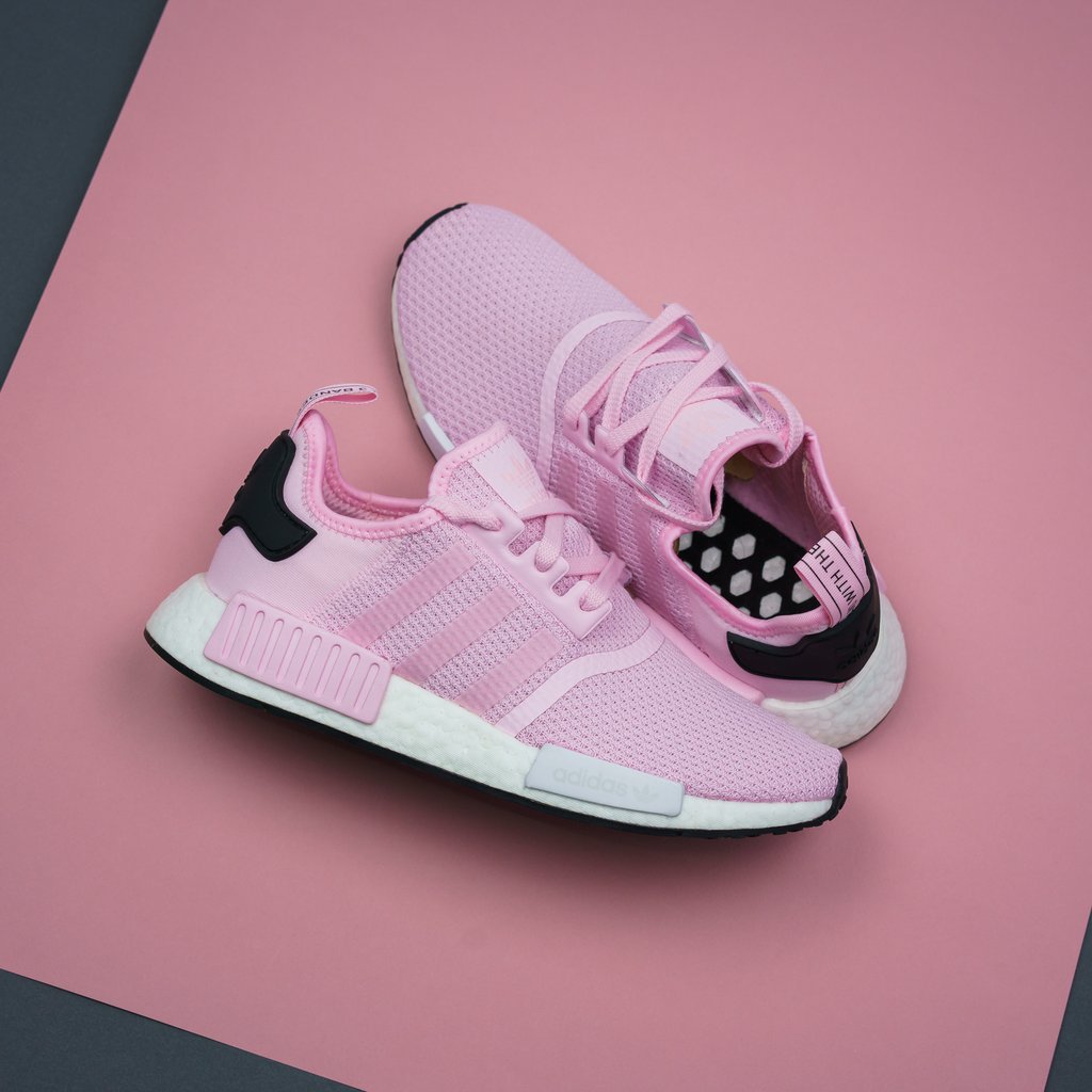 clear pink nmd