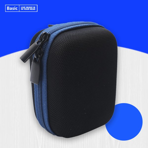 Bentuk yang praktis dan tidak terlalu besar dari Basic Earphone Hard Case membuatnya bisa disimpan dimana saja, lebih aman dan membuat earphone-mu tidak kusut dan jadi lebih awet