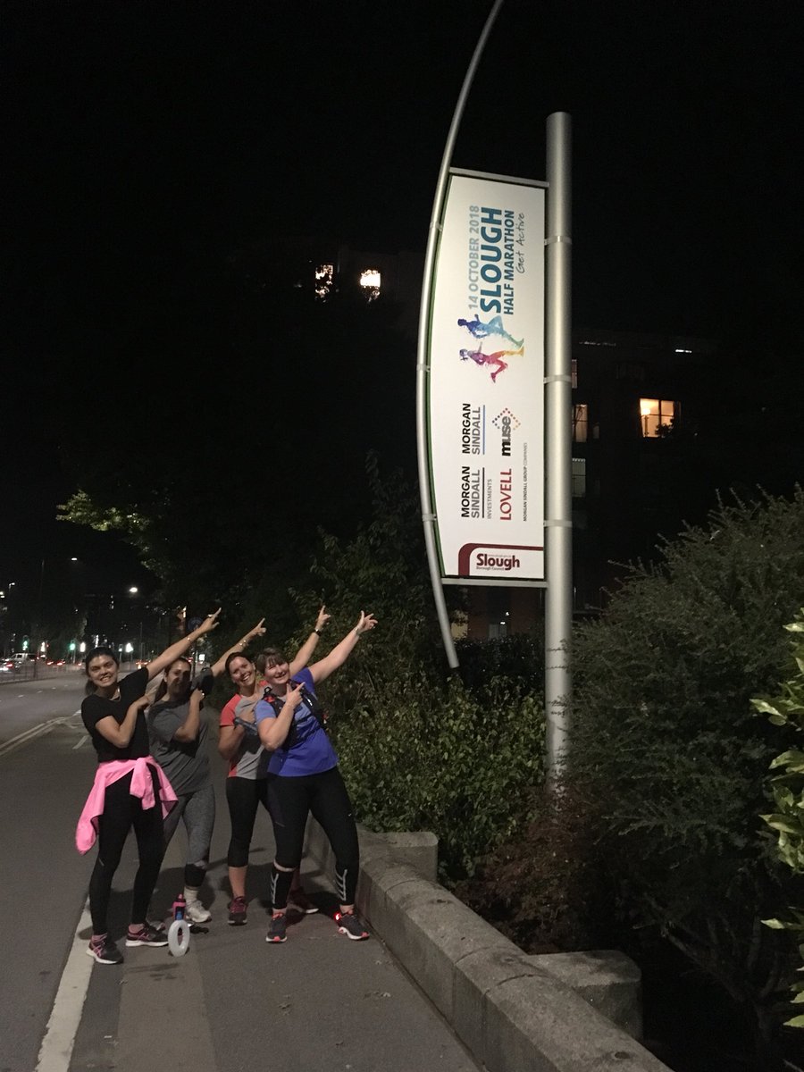 GoodGymSlough's tweet photo. Well done to our @GoodGymSlough and @ActiveSlough runners for completing a 19km training session yesterday
#SloughHalfMarathon... here they come 🏃🏽♀️👣💪🏽
#GoodGym #Runners #SloughHalf #RunWithActiveSlough https://t.co/S8NJt50asR