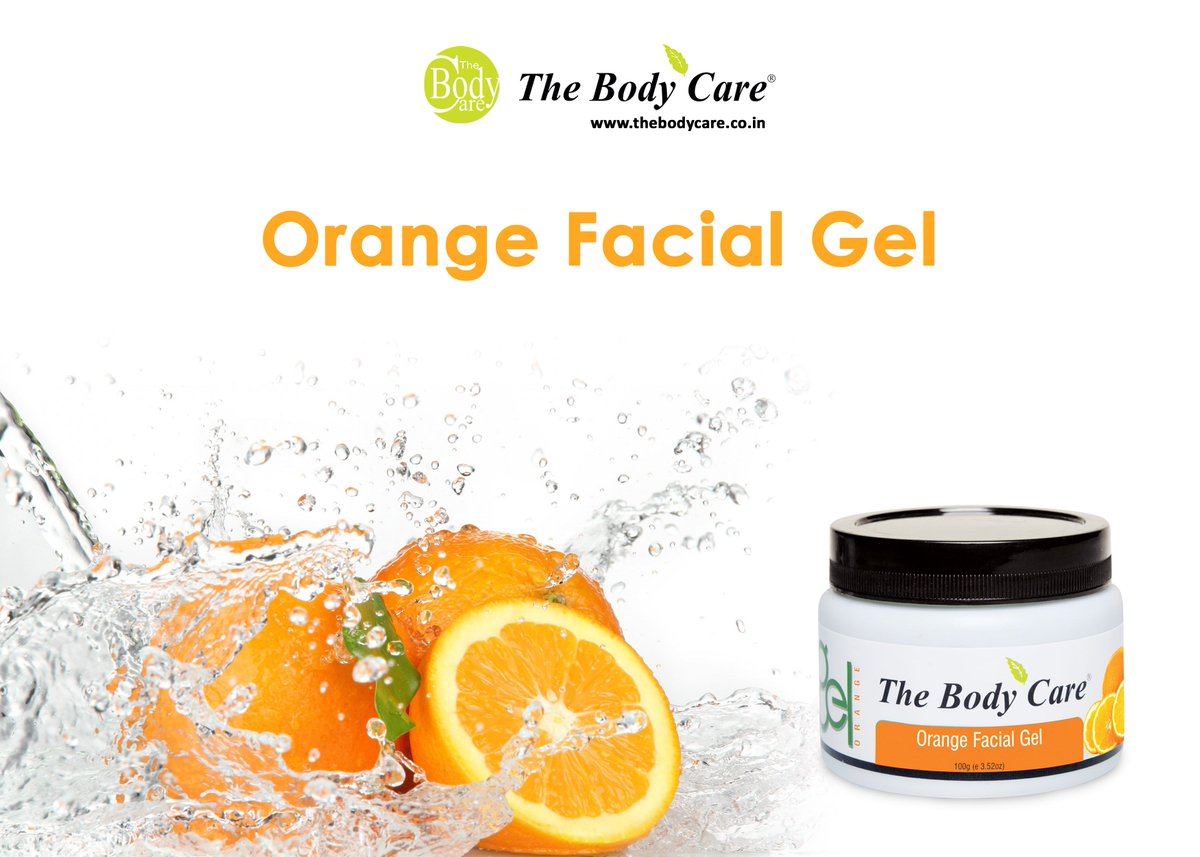 BODYCAREINDIA_'s tweet photo. 🍊THE BODY CARE ORANGE FACIAL GEL🍊
.
🌺GIVES SMOOTH AND SOFT FACIAL SKIN
🌺HELPS TO REDUCE UNATTRACTIVE MARKS &amp; BLEMISHES OF SKIN
🌺IMPARTS A NATURAL GLOW.
#Facial #Facialgel #orange #orangefacialgel #skincareroutine #facecare #thebodycare https://t.co/Zub2zRZnUX
