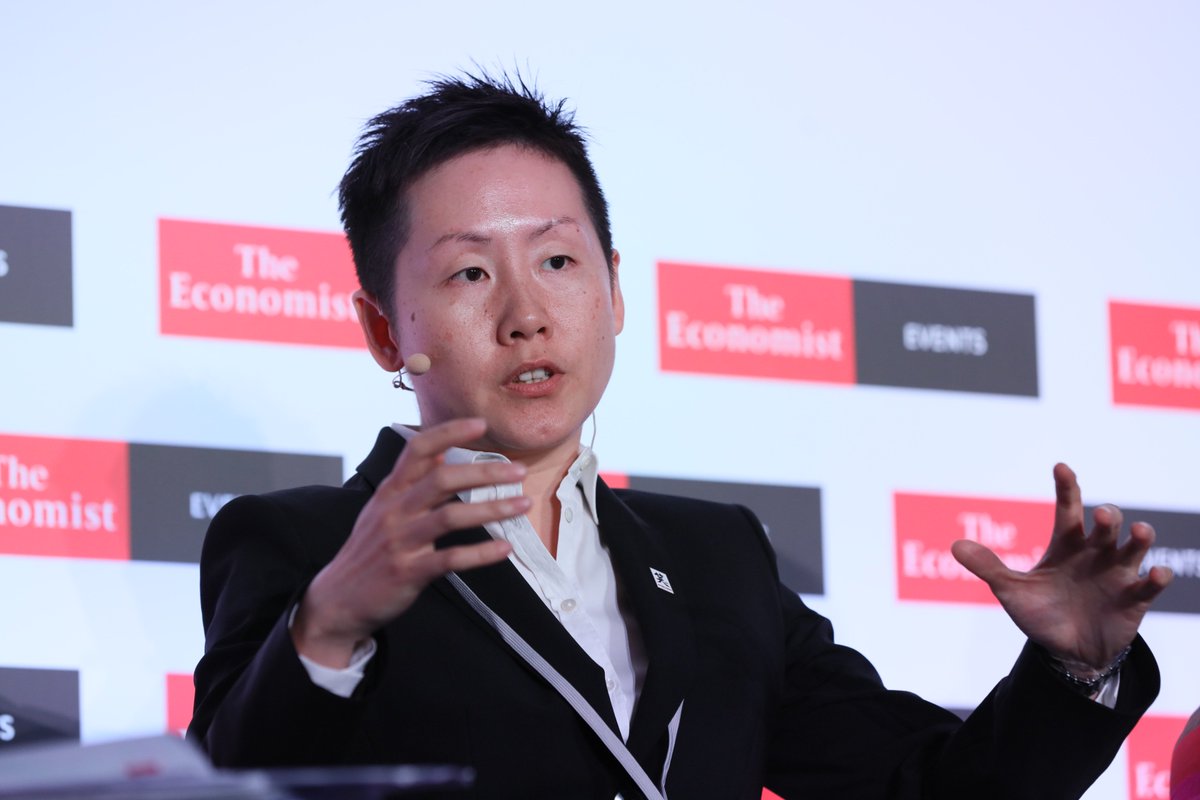 EconomistEvents's tweet photo. "Women are living longer and family structures are getting smaller. We need to develop a support system that creates a 2nd community for the aged." - Janice Chia, founder and managing director @ageingasia #EconLongevity https://t.co/YvekBeU8Z6