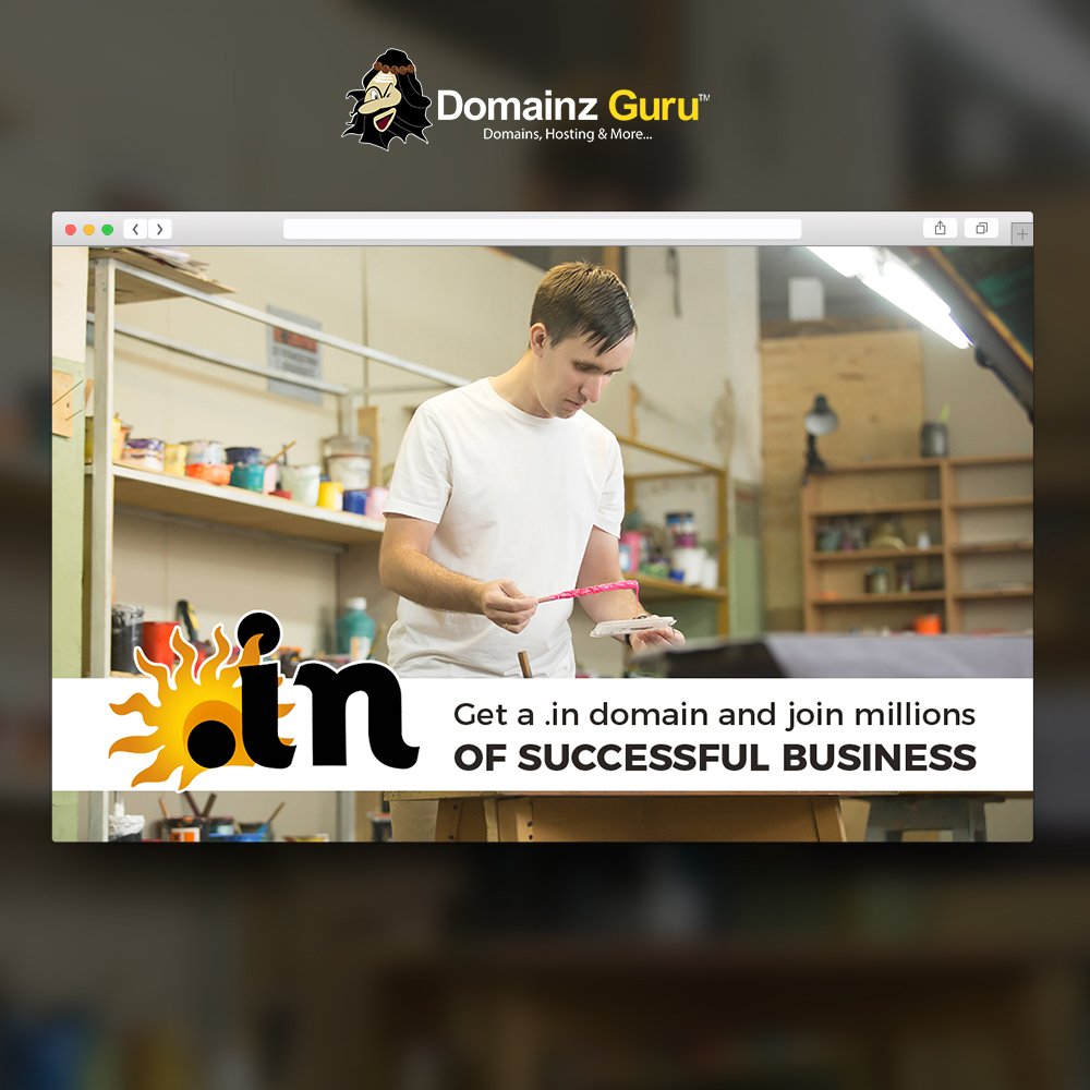 DomainzguruInd's tweet photo. Go online with the best .IN #domain for your business available at DomainzGuru.
Get your perfect #domain name with https://t.co/6MsoAHv18p
#Domains #FindDomain #Marketing #Business #Webidentity #DomainNames #WebPresence #DomainNameForSale #DomainName #OnlineBusiness https://t.co/9IImm5Cyw8