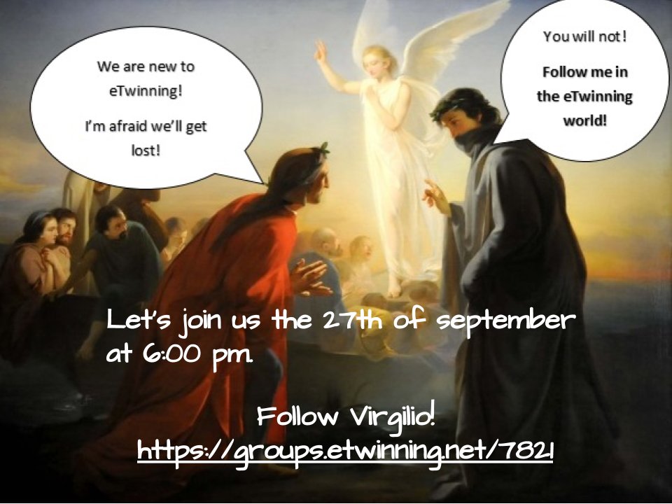 zerolalla's tweet photo. Back to school with Virgilio! Join us today at 6:00 pm. You can enter the room for the webinar from 5:30 pm. No need to register before! https://t.co/KZNFxrKFy9 https://t.co/iSDdhRCDUy