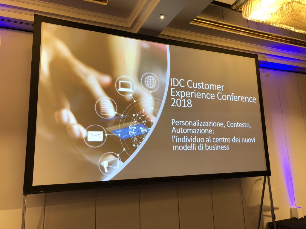 In diretta alle 9:30 da Milano l’#IDCCX18 Conference. Con <a href="/ivanoortis/">Ivano Ortis</a> e <a href="/andrewsangs/">Andrea Sangalli</a> di IDC. Ospiti <a href="/UniCredit_IT/">UniCredit Italia</a>, <a href="/BoggiMilano/">Boggi Milano</a>, @supermercato24 e <a href="/coopalleanza/">Coop Alleanza 3.0</a>. Sponsor <a href="/Appian/">Appian</a>, @Mapp_Italy, <a href="/Accentureitalia/">Accenture Italia</a>, <a href="/SASitaly/">SAS Italy</a>, <a href="/InformaticaITA/">InformaticaItalia</a> e <a href="/Reply_ITA/">Reply</a>