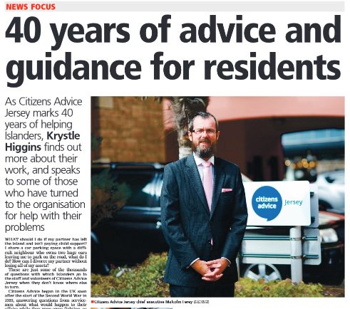 A beautifully written and well researched piece by @krystalio25 in today's <a href="/JEPnews/">jepnews</a> celebrating the successes of 40 years of @CABJersey and telling the powerful stories of just some of the clients who's lives we have helped to transform.