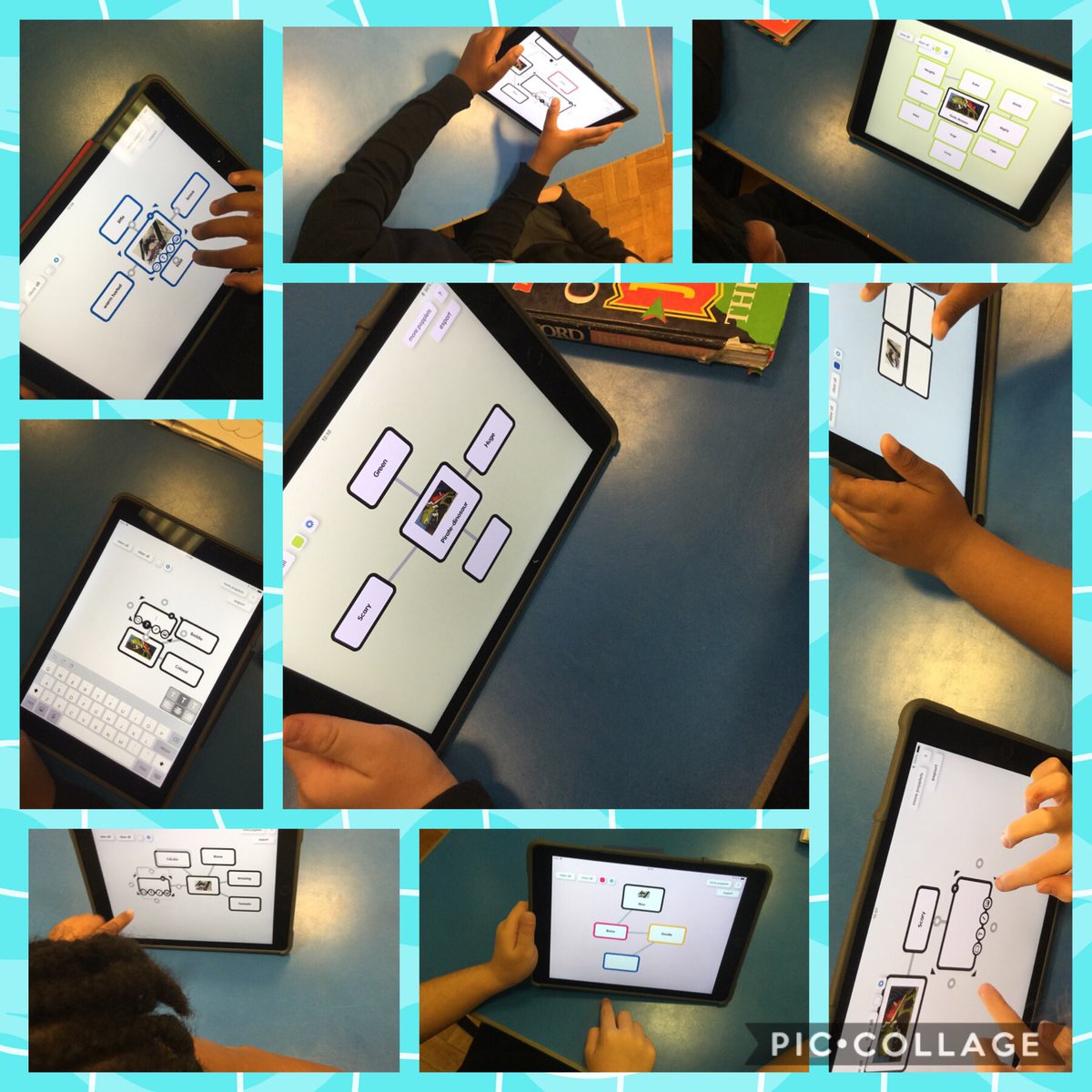 poppletapp's tweet photo. RT @Gaynor_Spence: Using Popplet to gather ideas about the characters in our story, #CaptainFlinnAndThePirateDinosaurs. The children were #ipadExperts and used the app really well. Great job Y3. https://t.co/uyJ2g6oM28