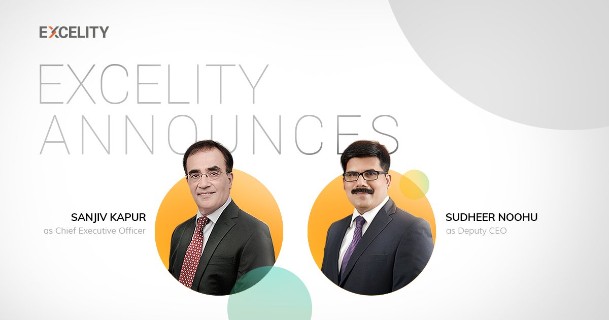excelityglobal's tweet photo. Everstone Capital owned Excelity Global, Asia's largest #HCM Service Provider has announced #SanjivKapur  as the Chief Executive Officer and #SudheerNoohu as Deputy CEO https://t.co/fJdtiOXUkM