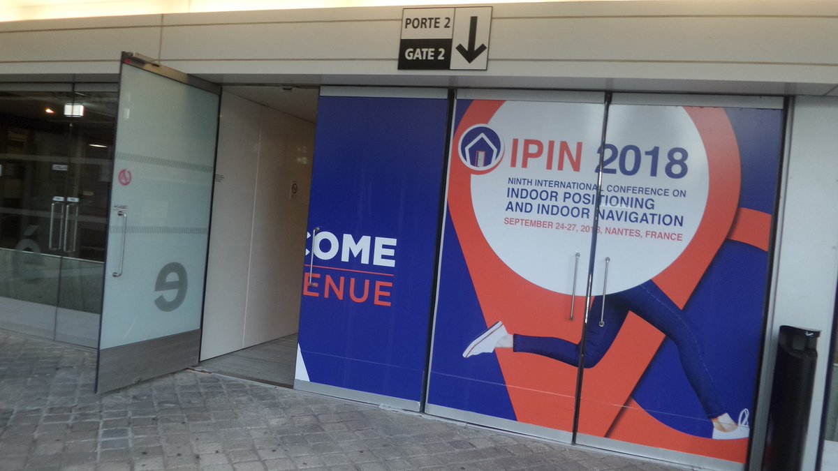 RPP_STAC's tweet photo. Last hours of #IPIN2018...at noon an Award Ceremony will take place to reward the best speakers, competitors and so on...@Ifsttar @ID4CAR https://t.co/PAPWVNmQpT