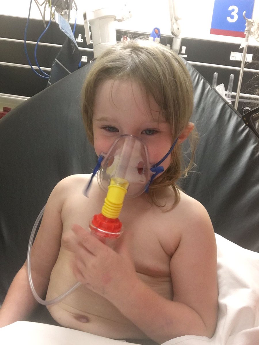 TracyPiper9's tweet photo. @BBCNaga @BBCBreakfast I totally agree with you Naga, they treated my 4yr old granddaughter Grace at home after she had a severe aesama attack. But they still took her to hospital where they put her back on a Ventilin machine. She also had to take  steroid tablets and pumps when she came home x https://t.co/SzbnIeW2wD