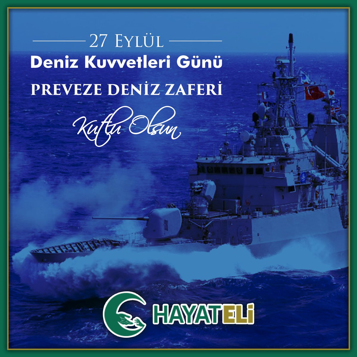 #27Eylül #DenizKuvvetleriGünü ve #PrevezeDenizZaferi Kutlu Olsun. #TürkDenizKuvvetleri #TSK