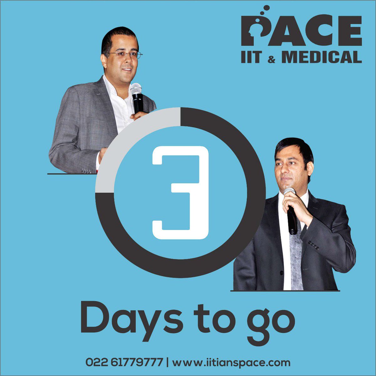 IITians_PACE's tweet photo. 3 Days to go: Looking for career guidance in Engineering & Medical fields?
Get some motivation from Mr.Chetan Bhagat and Mr.Praveen Tyagi on 30th Sept'18 in Mumbai.
Register for Seminar: https://t.co/BgllYuYaBX
Register for Exam: https://t.co/JeJFkimdgK
#AceofPace https://t.co/xlMCWrKJgm