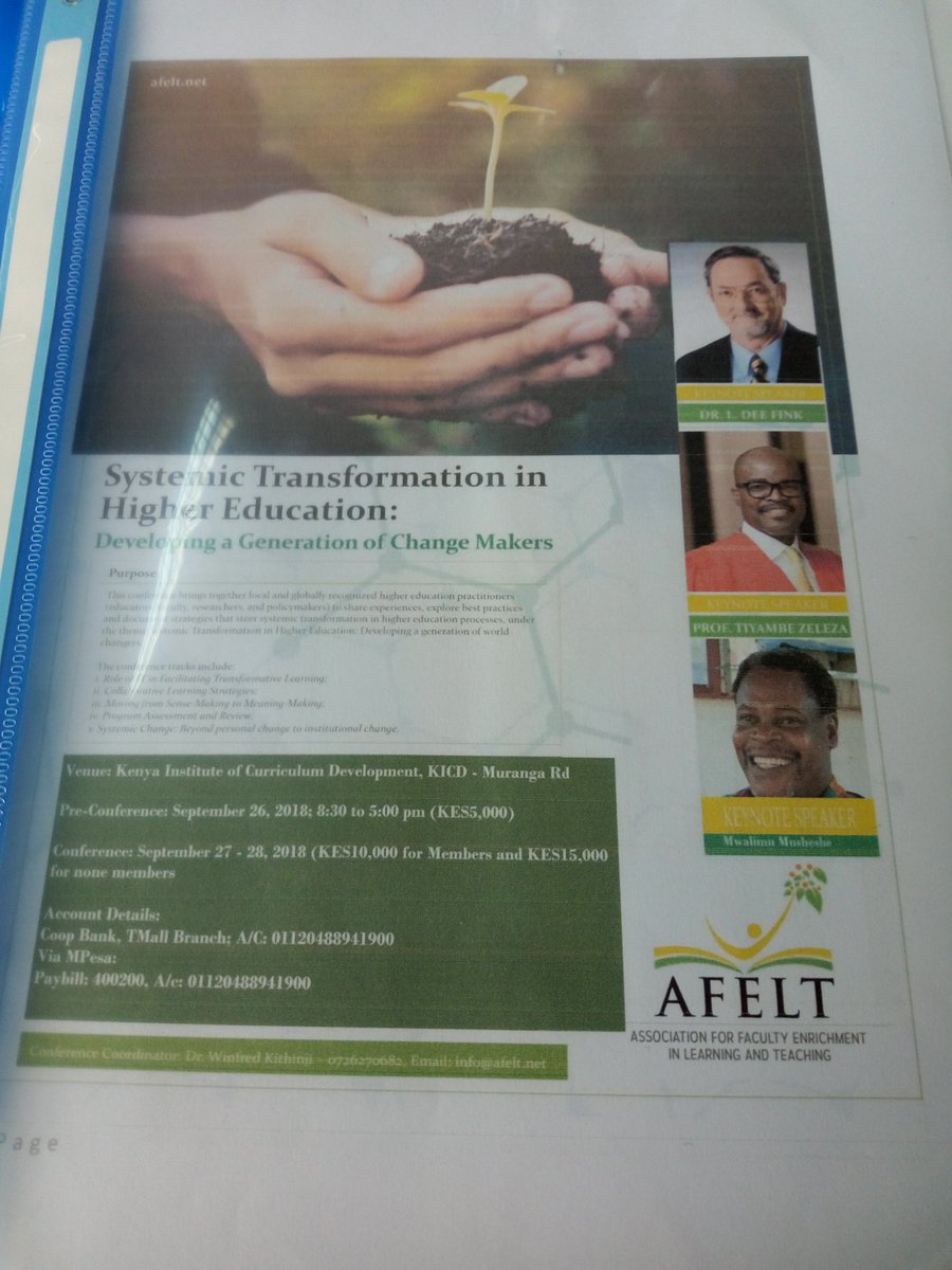 At the International Conference on the Scholarship of Learning and Teaching - Prof.  Kabiru currently sharing his take on how learning and teaching can be improved @ISOLT2018 <a href="/AFELT2/">AFELT</a> <a href="/Ashoka/">Ashoka</a>