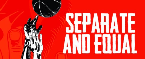 weseeshows's tweet photo. #SeparateAndEqual @59E59 is intensely good. A breath of fresh air from Alabama talent, brilliantly choreographed, &amp; deftly-navigated emotional terrain. A game you'll wanna watch over &amp; over again, though history sadly always plays out the same 4🏀 #basketball #segregation #racism https://t.co/9CP8uuHD8I