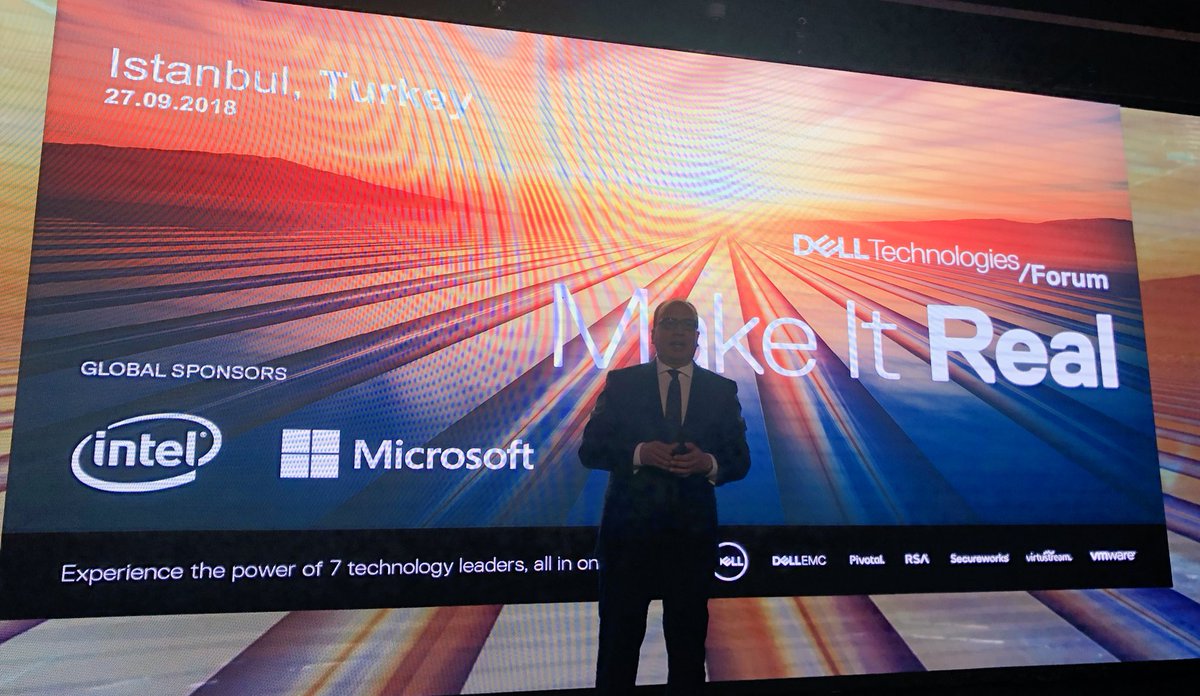 <a href="/mamin624/">Mohammed Amin</a> giving keynote at #DellTechForum #Istanbul