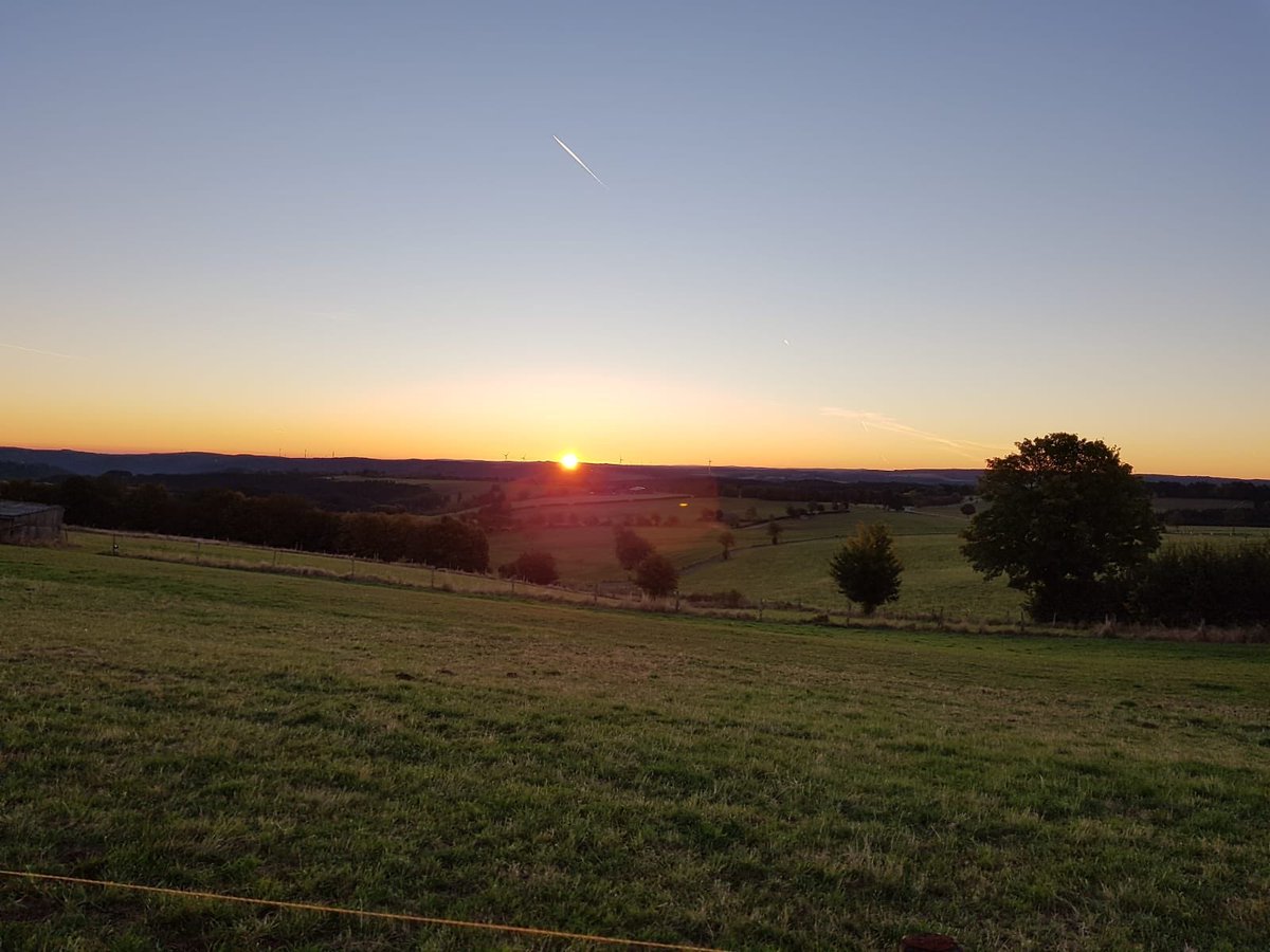 Sunrise in Hellenthal this morning... man! It’s gonna be awesome