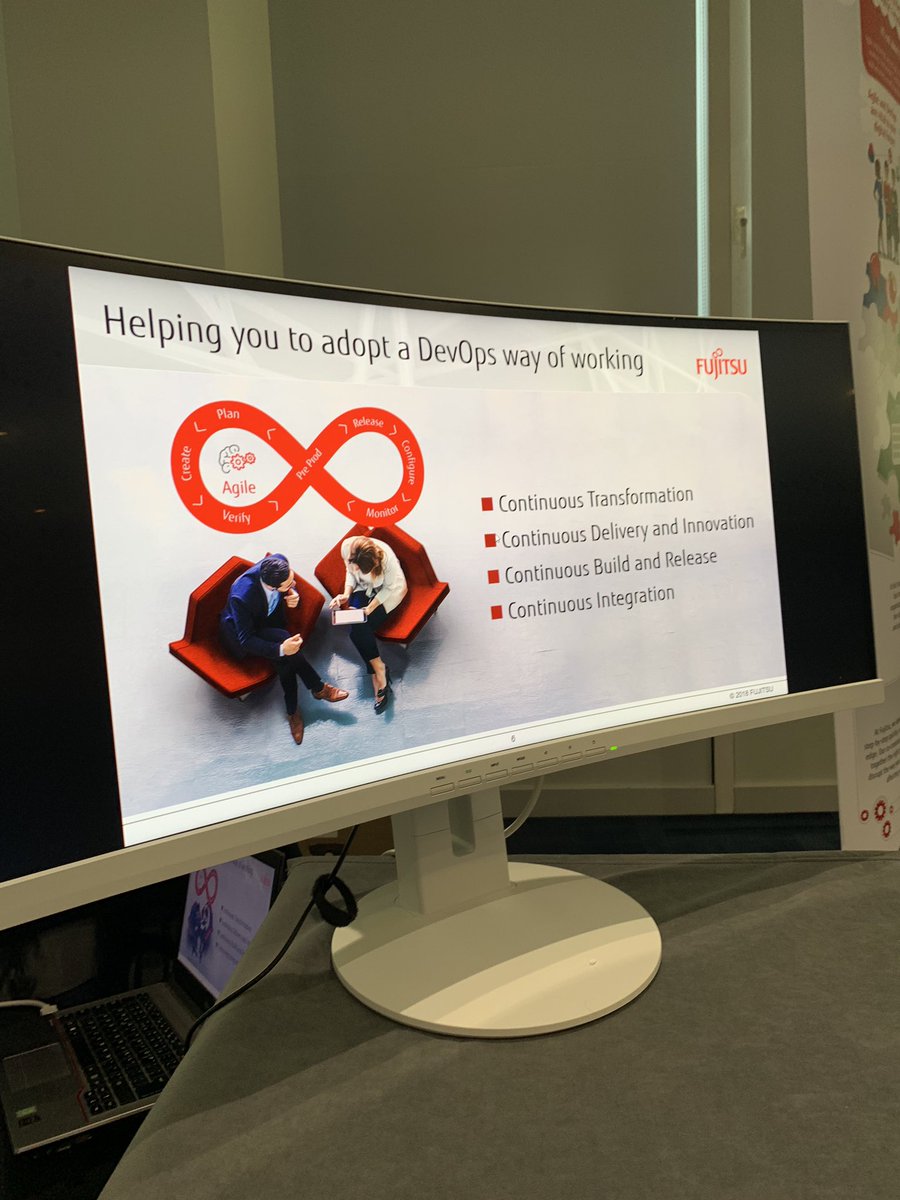 eleanortheaker's tweet photo. Come visit us in the networking area to hear how we are putting DevOps to good practice! @IDCUKI @Fujitsu_Global @fujitsu_uk @FujitsuUKEvents #IDCUKdevops18 #EnablingDigital #DevOps #Fujitsu #applicationtransformation #bizDevOps #Agile https://t.co/Ky3ivcJi0g