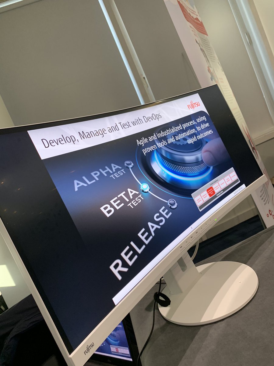 eleanortheaker's tweet photo. Come visit us in the networking area to hear how we are putting DevOps to good practice! @IDCUKI @Fujitsu_Global @fujitsu_uk @FujitsuUKEvents #IDCUKdevops18 #EnablingDigital #DevOps #Fujitsu #applicationtransformation #bizDevOps #Agile https://t.co/Ky3ivcJi0g