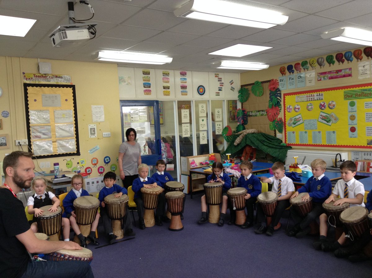 JamesBrindleyPS's tweet photo. Our Y2 African Dance/Drumming session is still ringing in our
ears!
#drumroots https://t.co/7rP4KyowpO