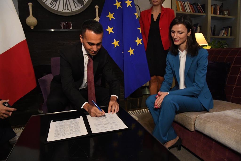 GabrielMariya's tweet photo. Congratulations 🇮🇹 Min @luigidimaio for Italy becoming the 26th Member State to join the #BlockchainDeclaration.  Blockchain will underpin a lot of future online services, public and private. It is a key technology of a human-centric internet. https://t.co/mXKV28jFxJ