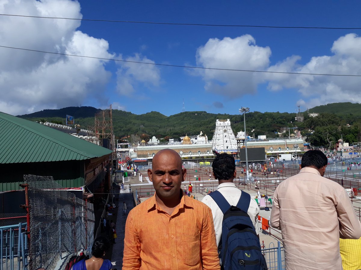 Bhawar6060's tweet photo. #Venkatramana #Govinda at tirupati https://t.co/HHUu0BmXbv