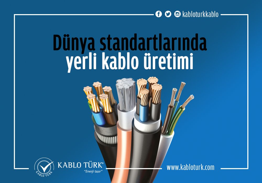 KabloTurk's tweet photo. #Dünya standartlarında #Yerli #Kablo üretimi.
#KabloTurk https://t.co/mFFkh6f2hJ https://t.co/APDFuOaEyl