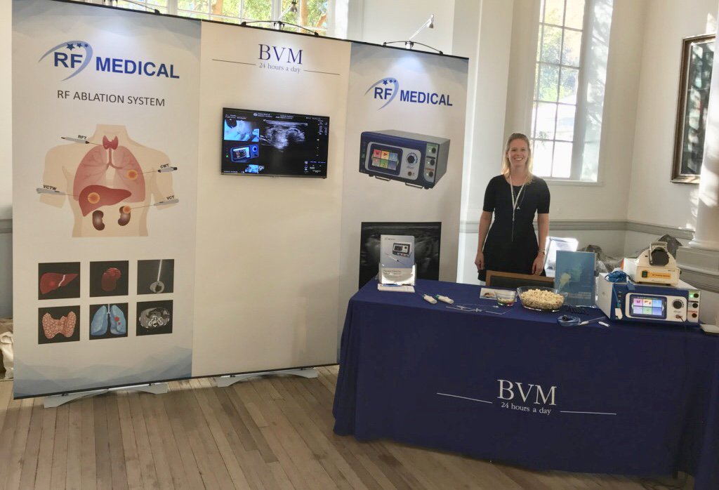 BVMMedical's tweet photo. We are excited to be exhibiting at this years ESHNR in London. Come and see us to speak about Thyroid Ablation and our experience in the UK #ESHNR2018 #thyroidrfa #headandneckradiology #RFMedical #BSHNI https://t.co/YMCr00Tgy0