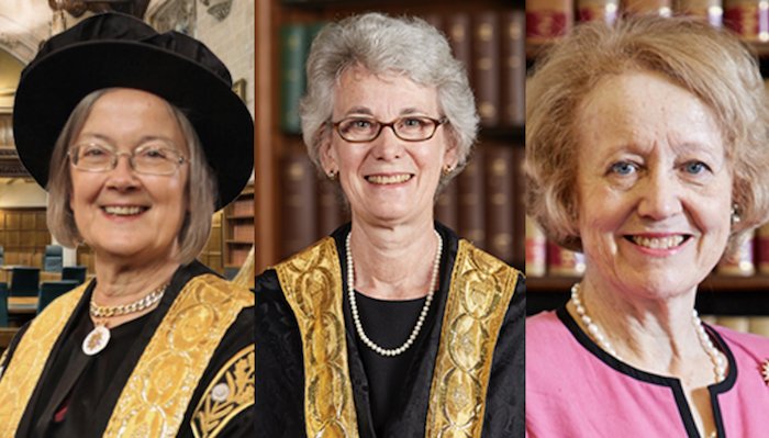 KatePotts01's tweet photo. The Beyoncé of the legal profession, Lady Hale, is joined by Lady Black and Lady Justice Arden in the first Supreme Court case to be heard by a female majority. 

https://t.co/j8bm8ZvIw0

#DiversityAndInclusion #FemaleRepresentation #Equality #SupremeCourt #DiversityInLaw https://t.co/UEcz9ZTrmX