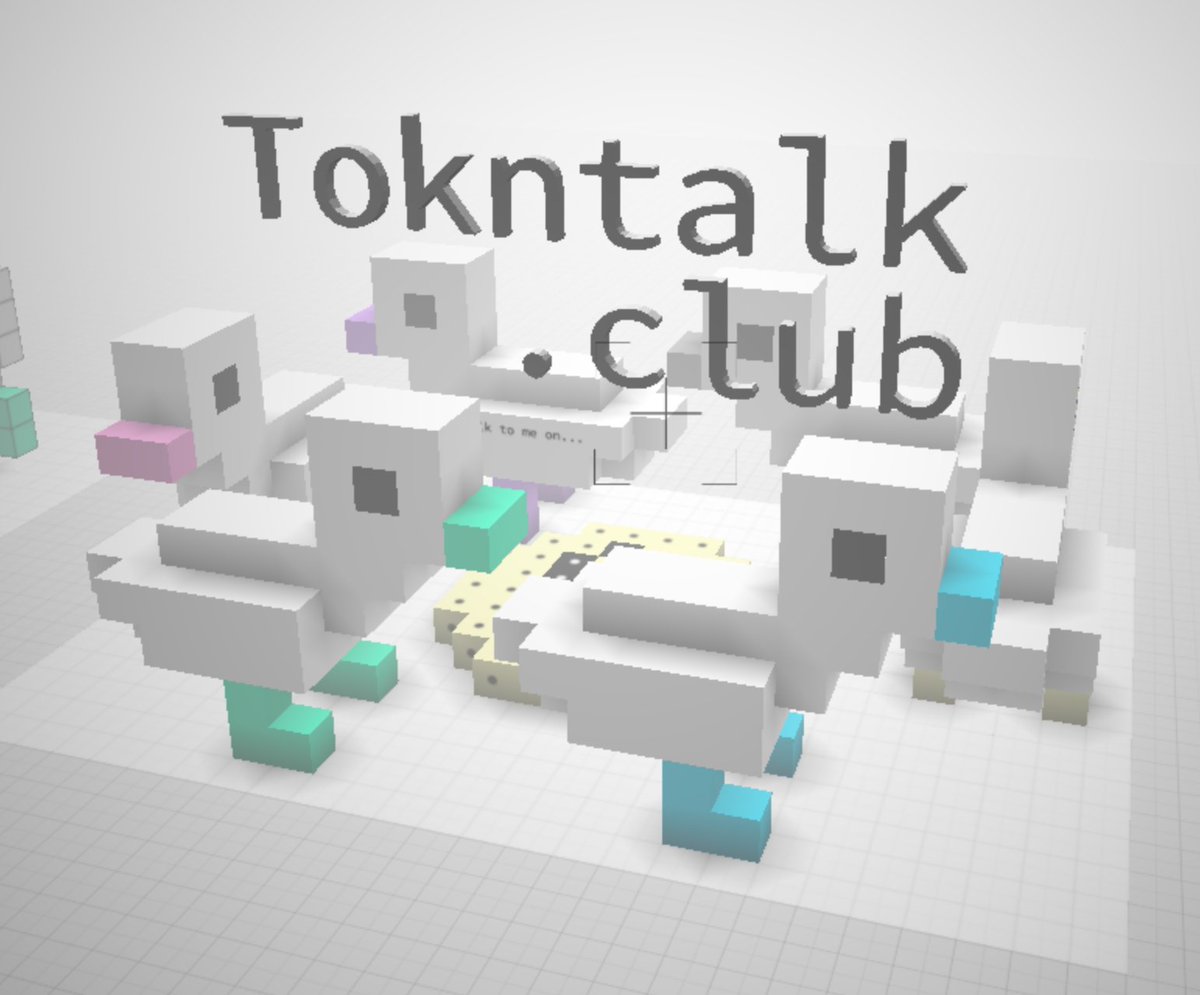 tokntalkclub's tweet photo. We are featured on "36 Math Throughway" parcel on @cryptovoxels. Along with cute duckies. You can visit it at https://t.co/AnFronjFjE https://t.co/GLoEIZS5jP