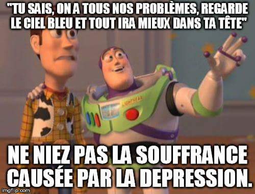 SOS_Psysafe's tweet photo. Nous avons la chance d'avoir Schizonormale dans notre petite bande. Elle a réalisé de super memes anti-psychophobie qui claque, en mode #madpride https://t.co/oCui5Rd3CF