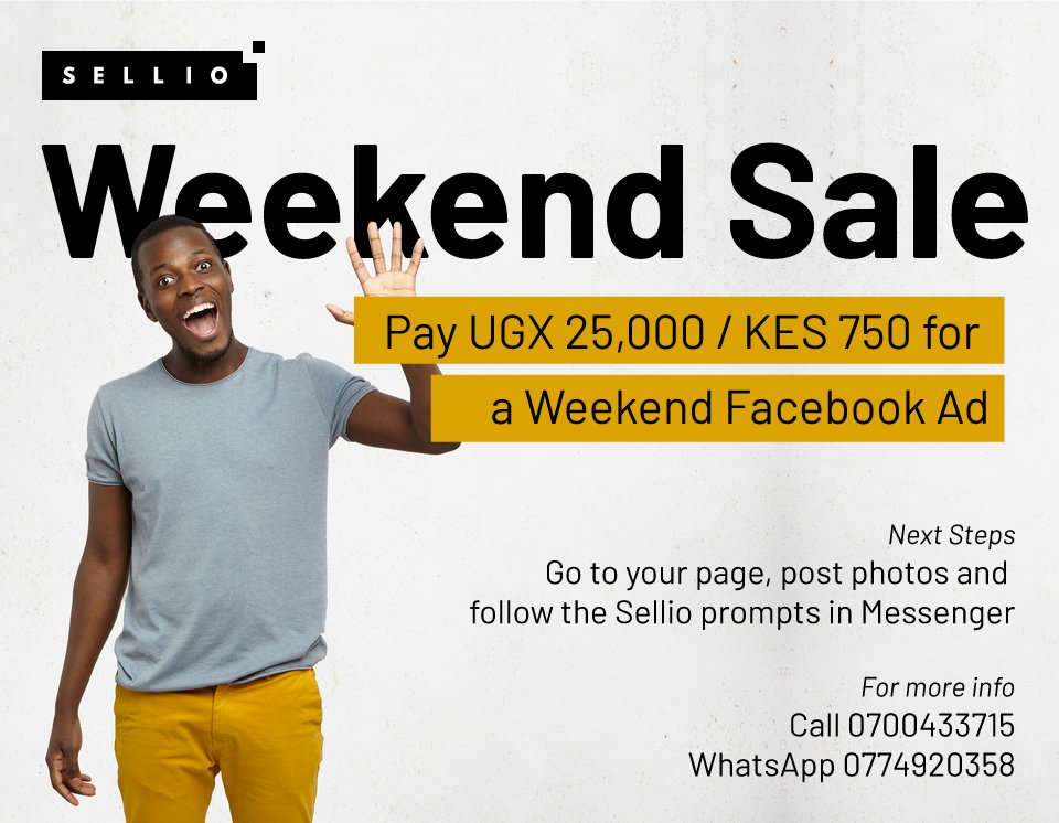 SellioTech's tweet photo. WEEKEND OFFER!

Take advantage of the high weekend traffic! Advertise with SELLIO TODAY! 

Go to https://t.co/9Xc9UOySkh, click on TRY IT NOW and connect your page! 

#Sellio4Business https://t.co/shnT53rCb3