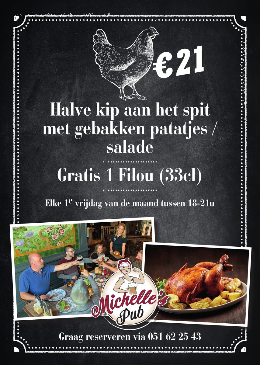 Van_Honsebrouck's tweet photo. Nieuw in Michelle's Pub! https://t.co/qgulY9PHNx #kipaanhetspit #kipaantspit #michellespub #bierkasteel https://t.co/Yca1LV796Y