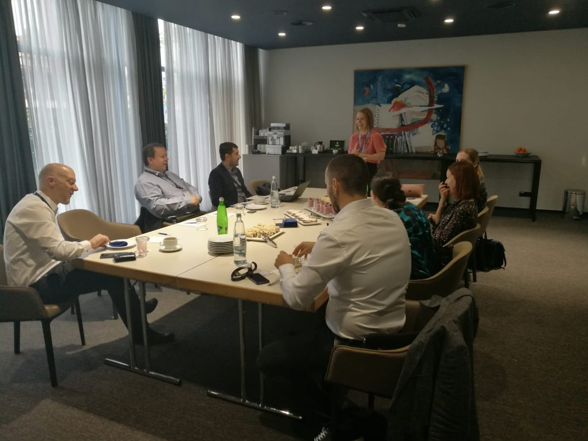 RC_Engage's tweet photo. To start this 2nd day @ #CEMTelecoms, we hosted a roundtable about the new trends of #OmniDigital #CustomerCare! https://t.co/I7QqplR7Fc