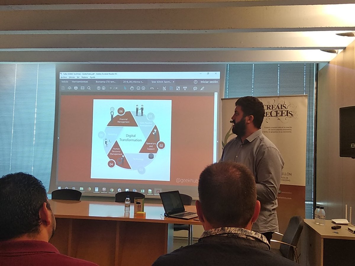 nachocr26's tweet image. &quot;Creación de comunidades para el win to win.&quot; #SOMATechHub #transformacióndigital #Talento @CEEICastellon