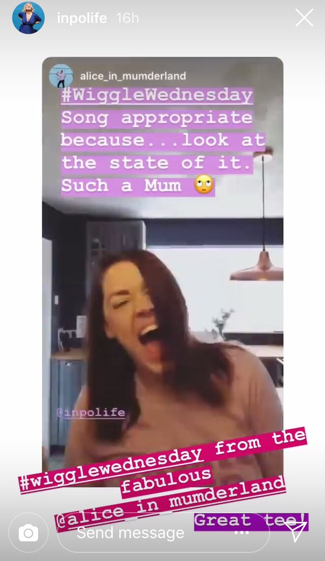 There’s something fun going on over on Instagram. Inpolife’s <a href="/NeaveVickie/">INPOLife</a> has everyone wiggling.
Check out yesterday’s 
#wigglewednesday