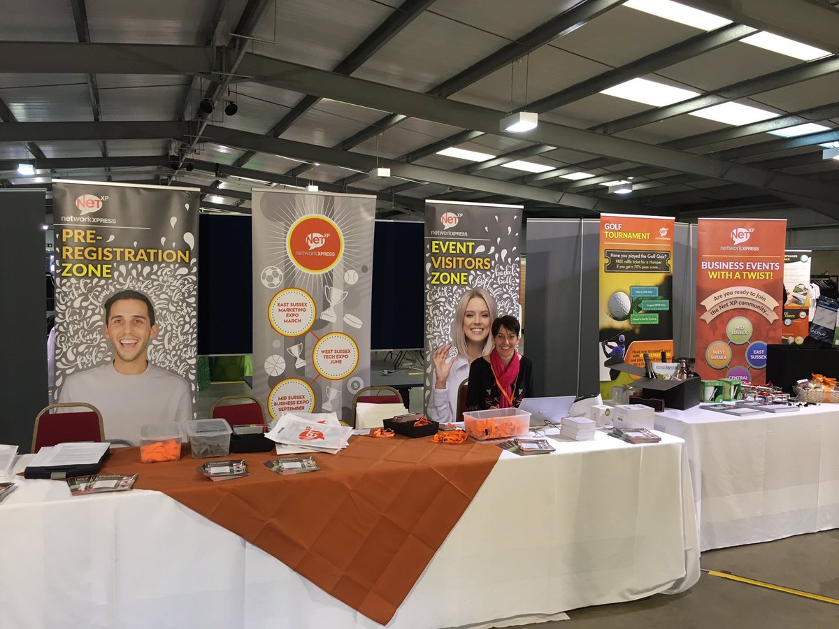 RHorscroft's tweet photo. All set up at The Net XP Mid Sussex Business Expo with a golf theme! Come and pay us a visit in the sunshine and practice your chipping skills! #NetXP2018 @JCBGroupAutos https://t.co/idVrG4iqQ6