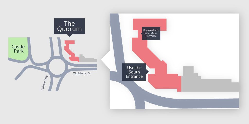 Edo_insights's tweet image. If you&apos;re planning on joining us for this evening&apos;s @WeReinventWork meetup please arrive by 6pm and use the south entrance to the Quroum. We look forward to seeing you there! #ReinventingWork