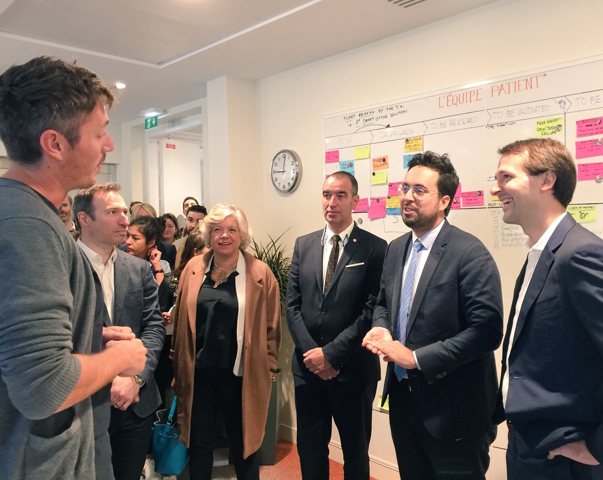 mounir's tweet photo. Transformer la #santé cabinet par cabinet, hôpital par hôpital et mettre l’innovation au service des patients et des praticiens ! 

Bravo à @doctolib qui inaugure aujourd’hui son Health Tech Center et annonce la mise en place de la #teleconsultation dans le cadre de #MaSante2022 https://t.co/GmW8mVKoiX