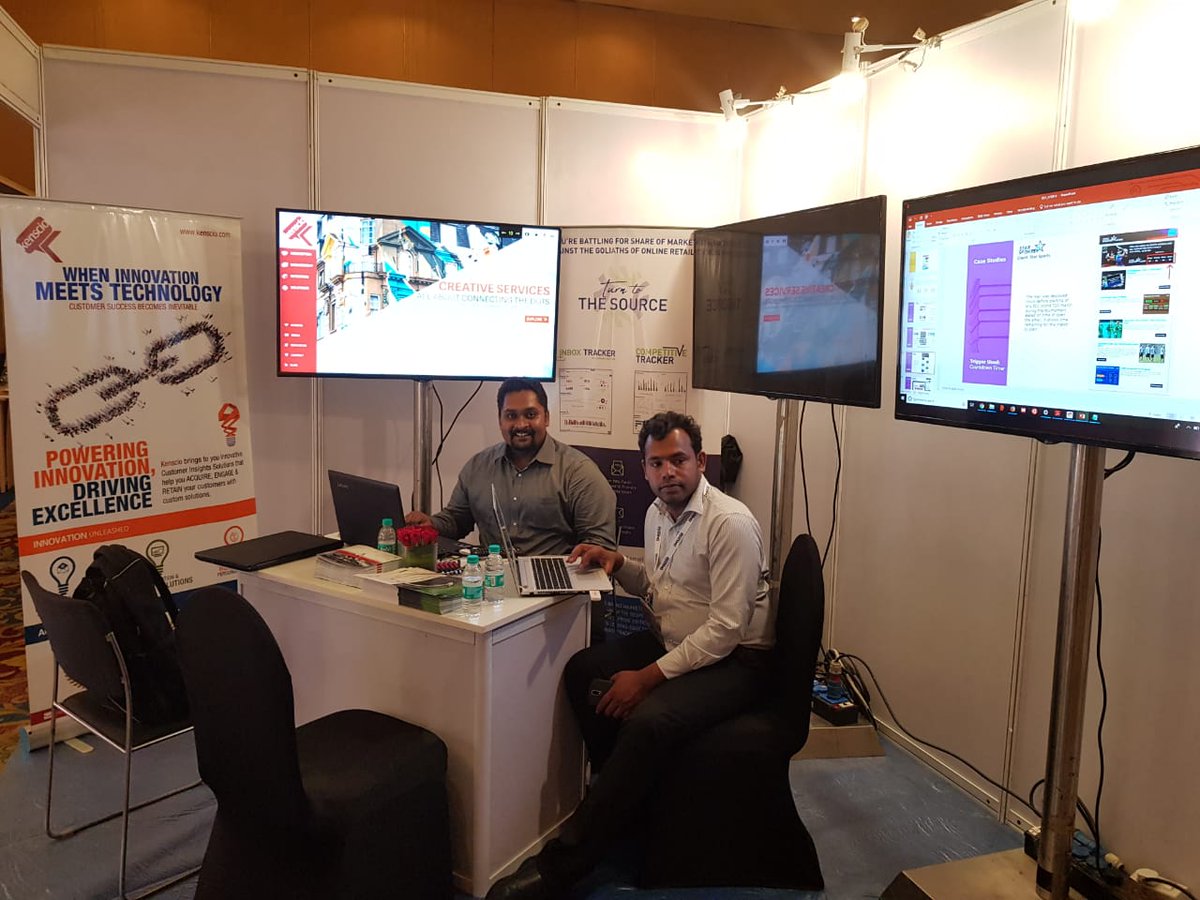 kenscio's tweet photo. Team #Kenscio at *8th DMA India Annual & Awards 2018 on 27th Sept at the Lalit, Mumbai. Join us to explore more about our latest innovations in data-driven digital marketing! @DMAASIA #DMAI2018 #ASIAECHO #CREATEFFECT #DigitalMarketing https://t.co/vObMDahxmu